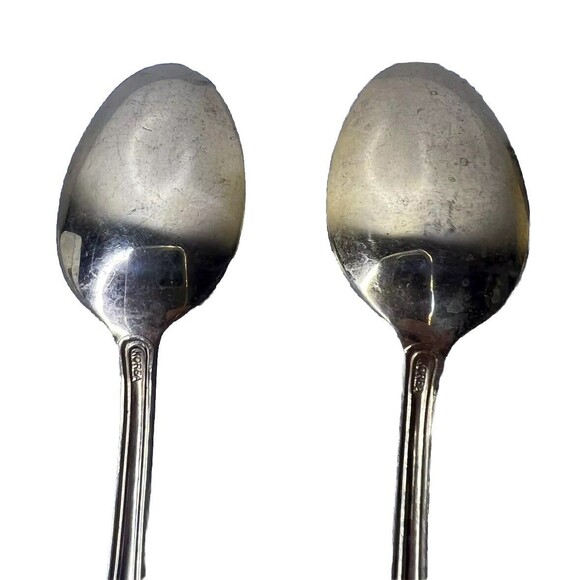 Pfaltzgraff Gold Electroplate Demitasse Espresso Spoons 4 Stainless Steel - Picture 13 of 15